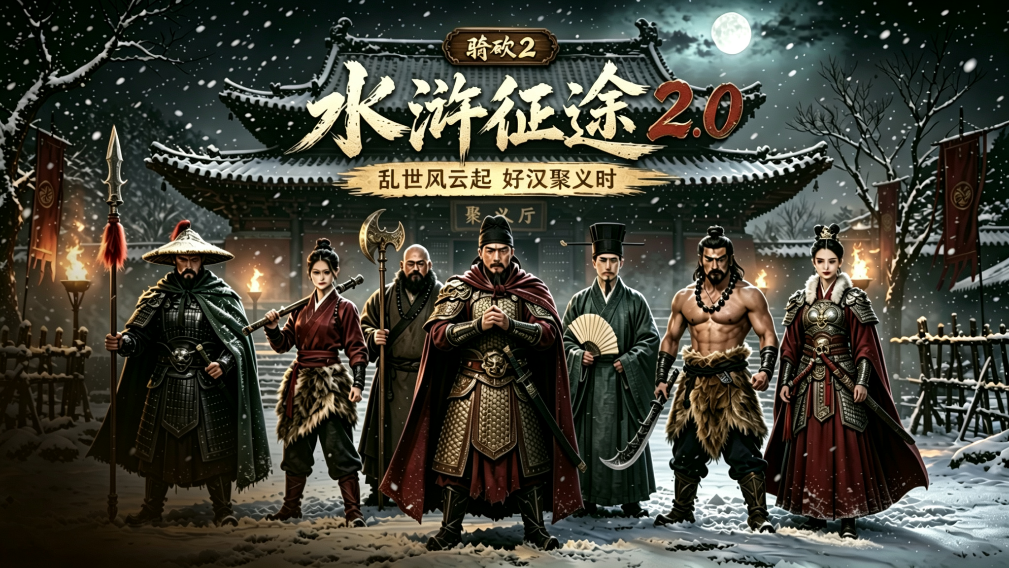 骑砍2水浒征途2.0版本大更新