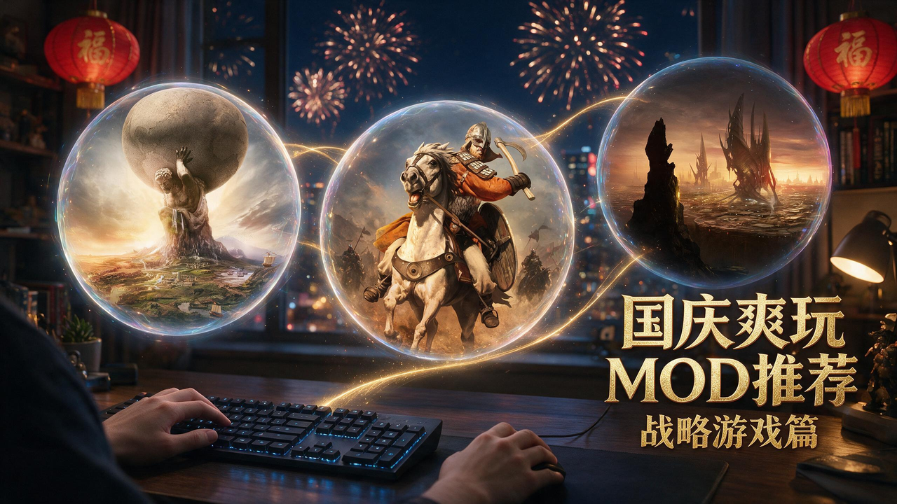 汽游平台国庆爽玩 Mod 推荐：战略游戏篇
