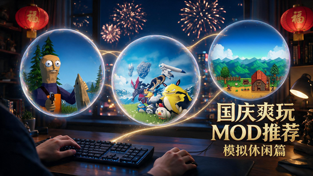 汽游平台国庆爽玩 Mod 推荐：模拟休闲篇