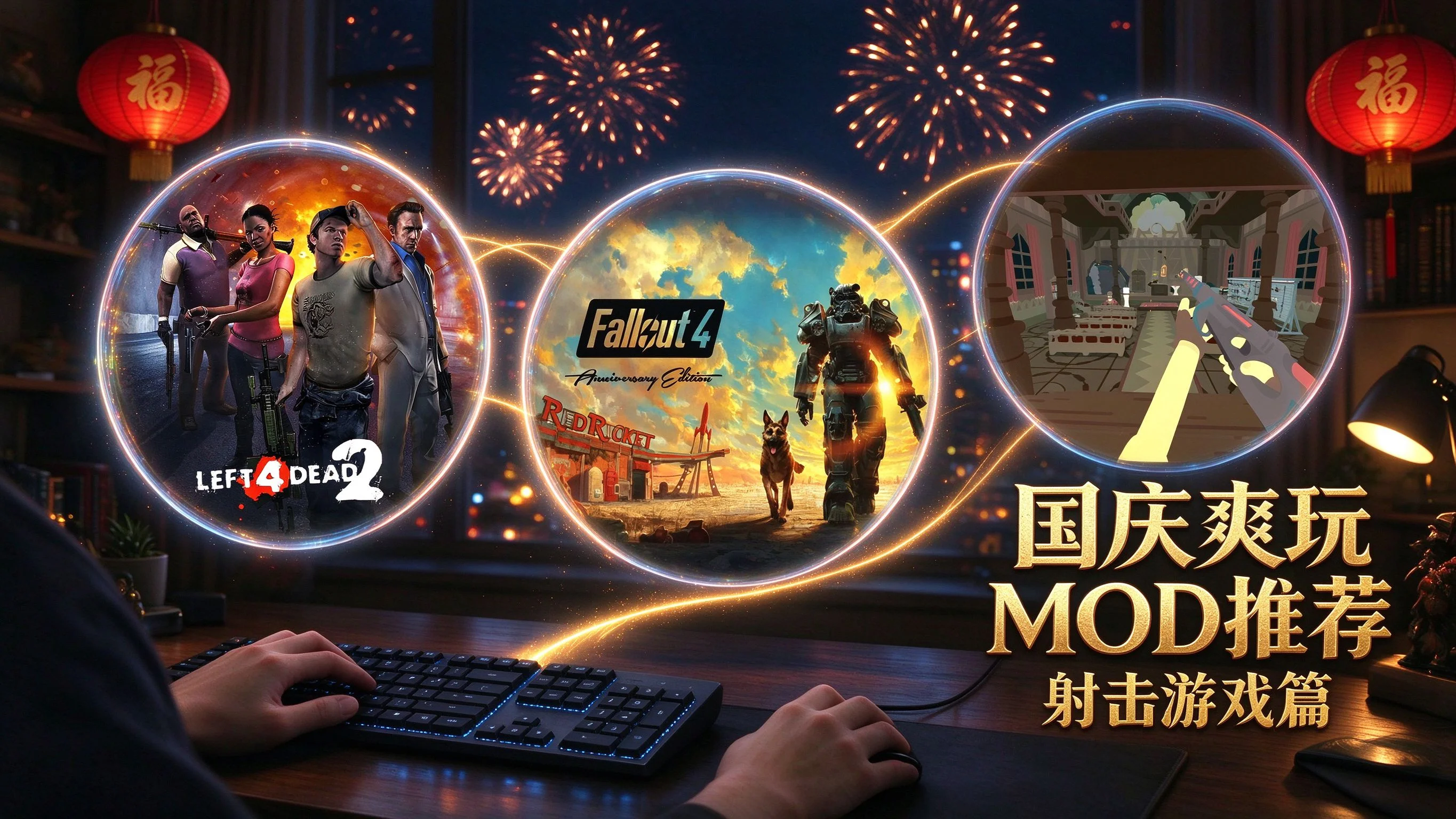 汽游平台国庆爽玩 Mod 推荐：射击游戏篇