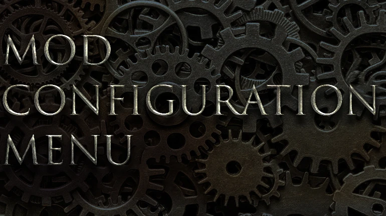 Mod Configuration Menu (MCM)封面
