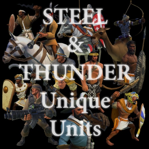 钢铁与雷霆：独特单位（Steel and Thunder: Unique Units）封面