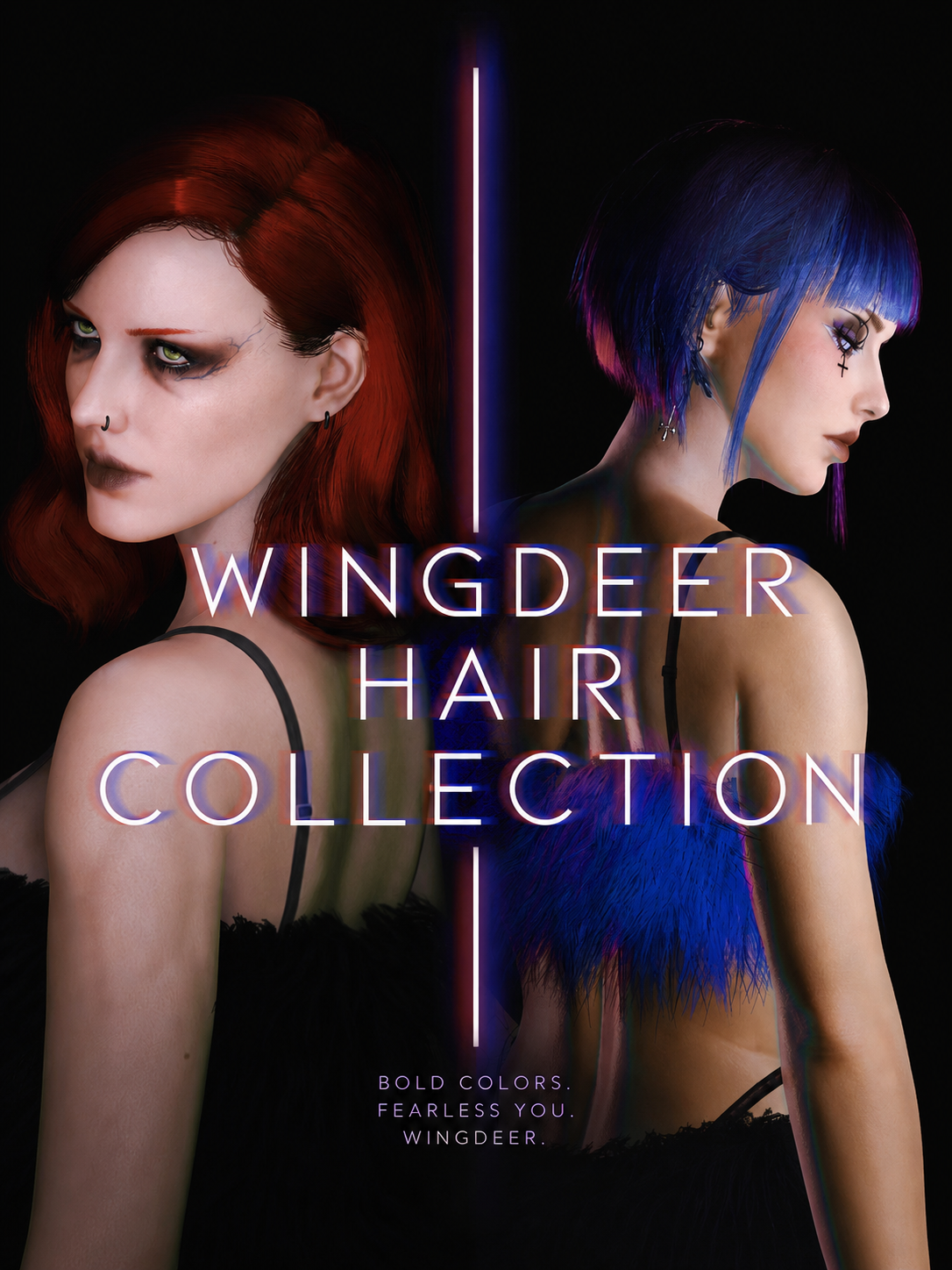 WINGDEER发型合集