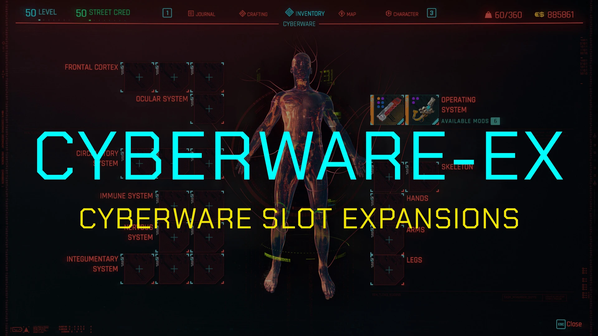 义体增强 - Cyberware-EX封面