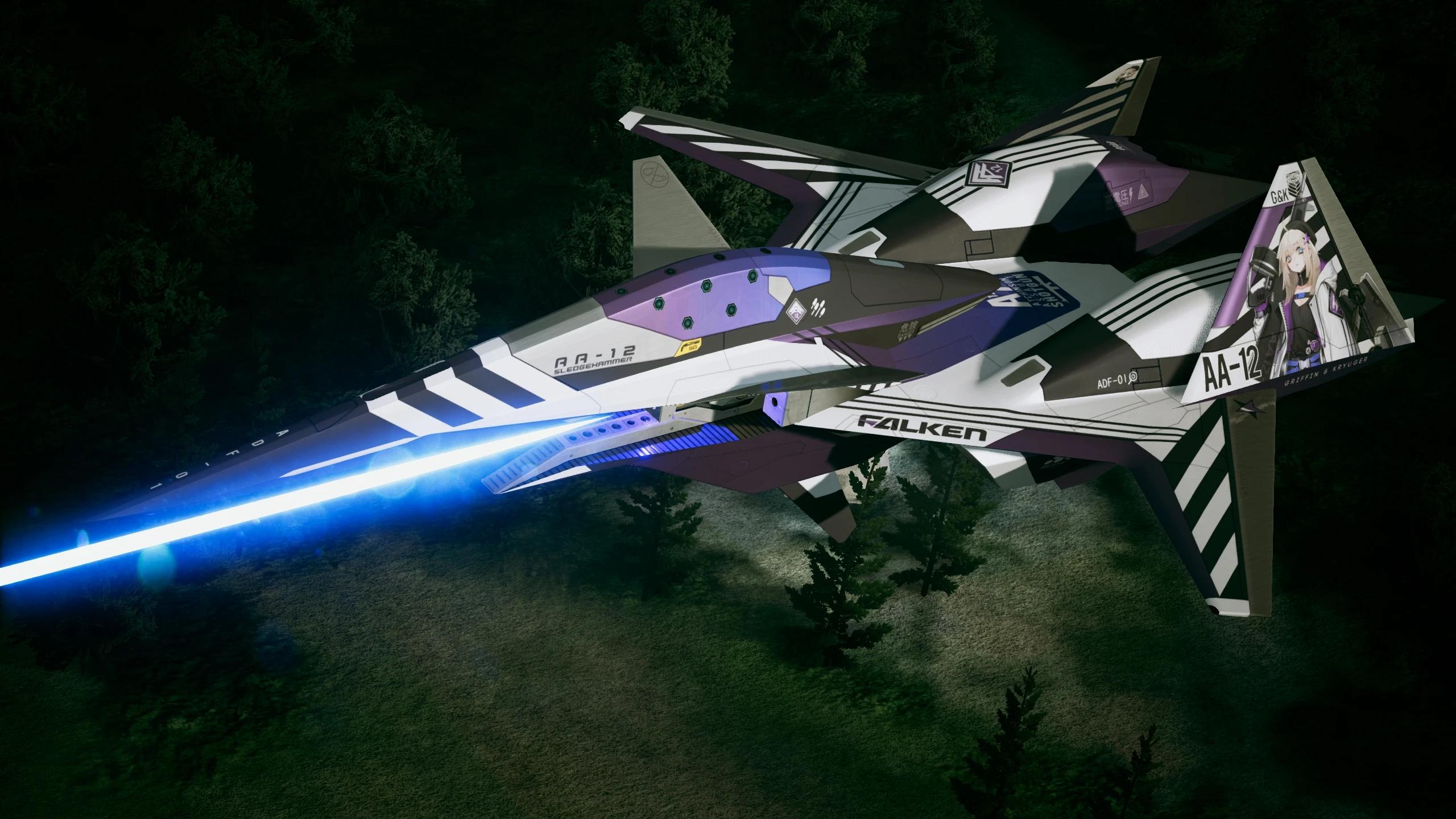 少女前线 AA-12 ADF-01封面