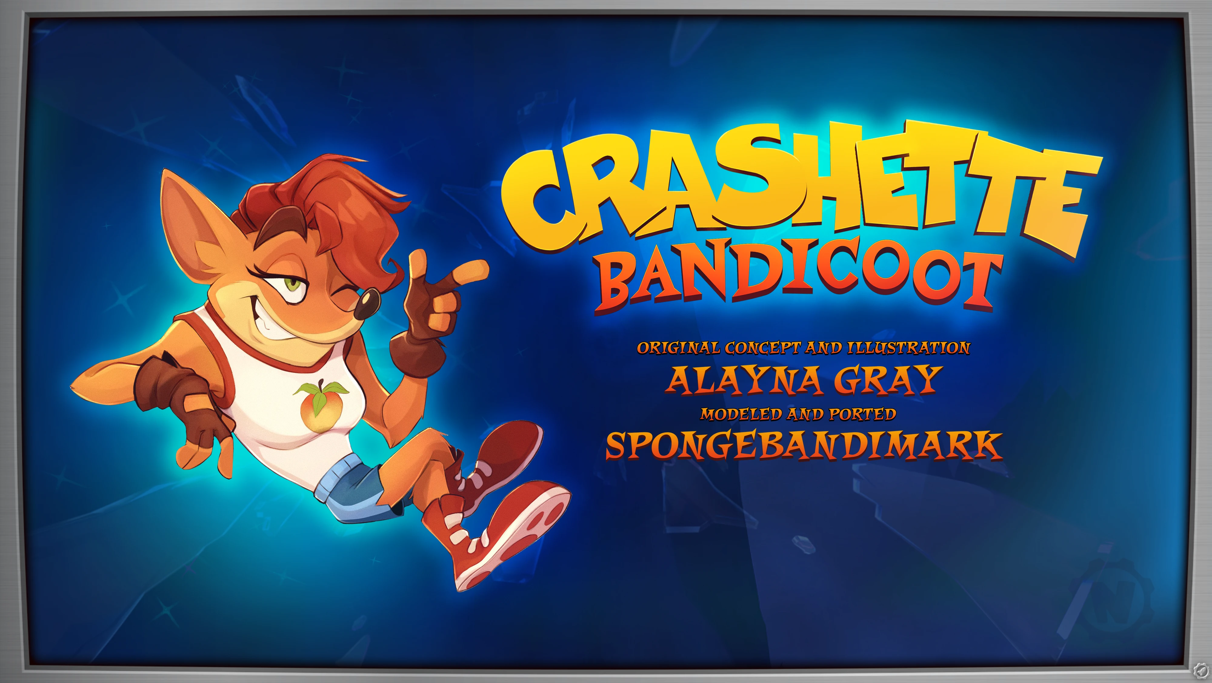 Crashette Bandicoot (Fem Crash) Mod 模组封面