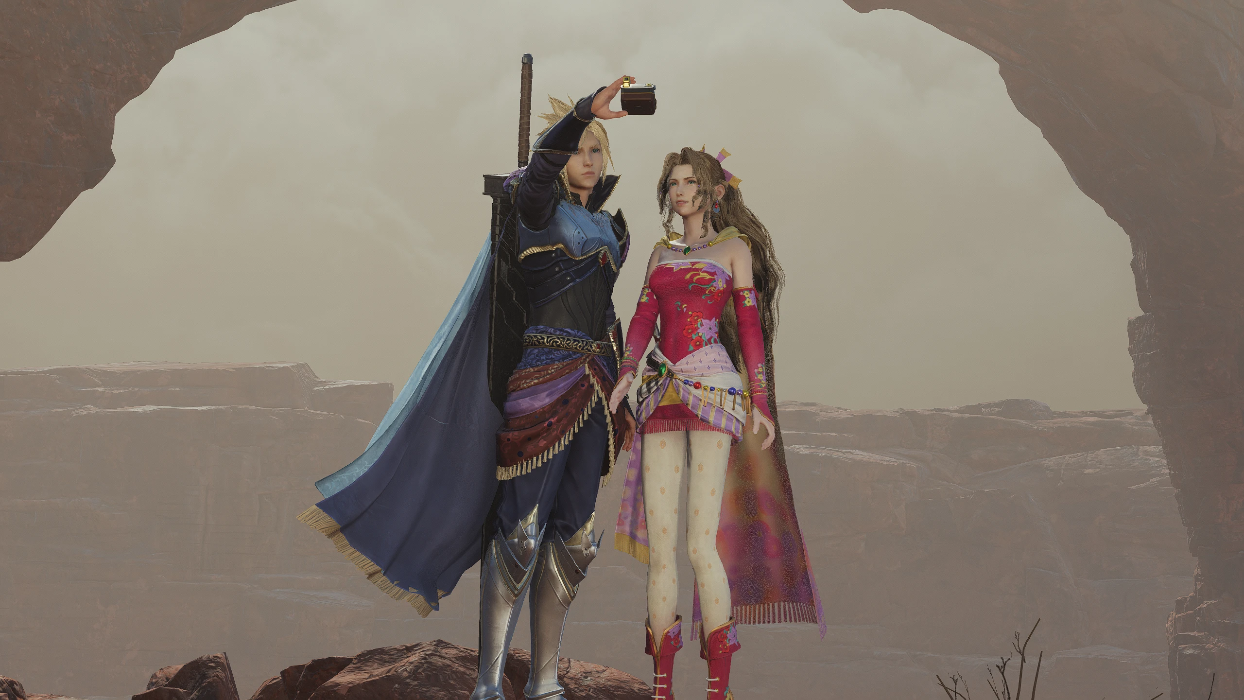 Terra Aerith 和 Edgar Cloud - 着装密码封面