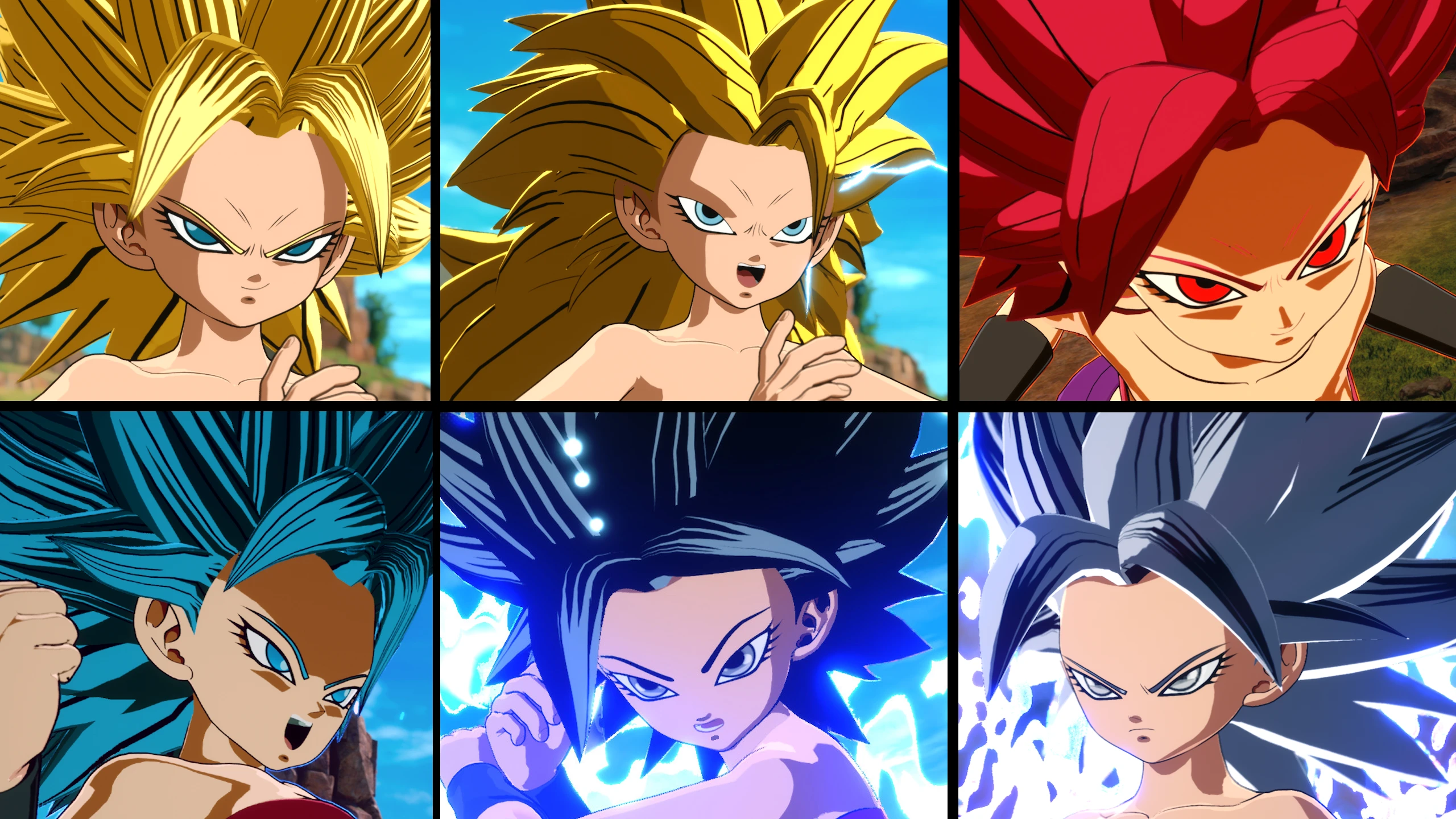 Caulifla 新插槽转换（Ssj1 到 UI）封面