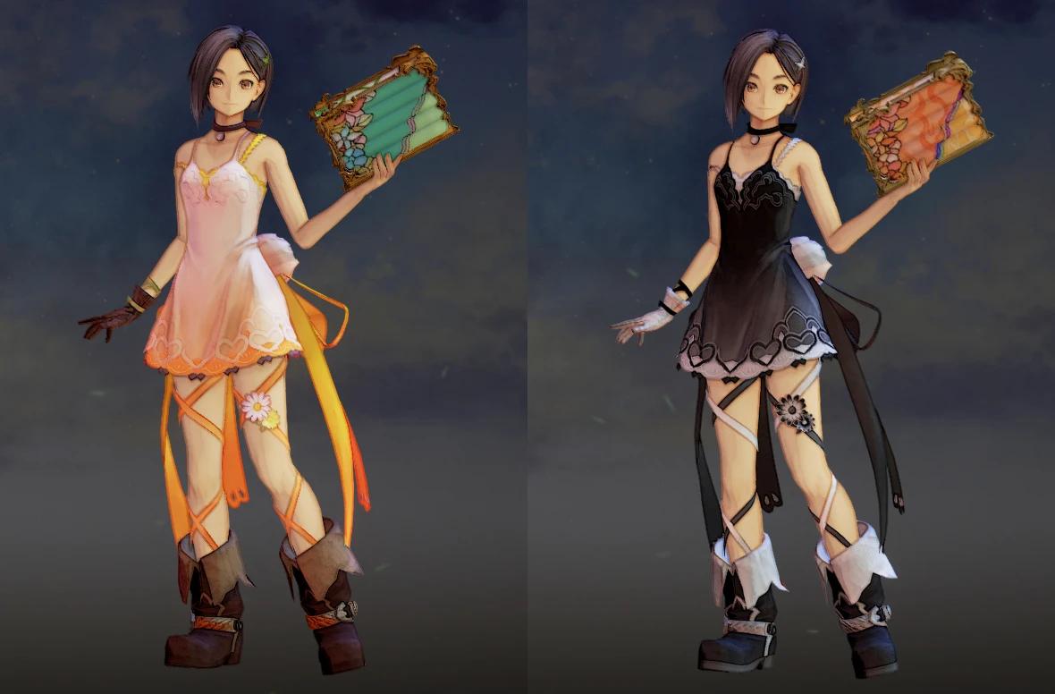 《热情传说》中的埃德娜 (Edna) 为林威尔 (Rinwell) 设计的服装封面