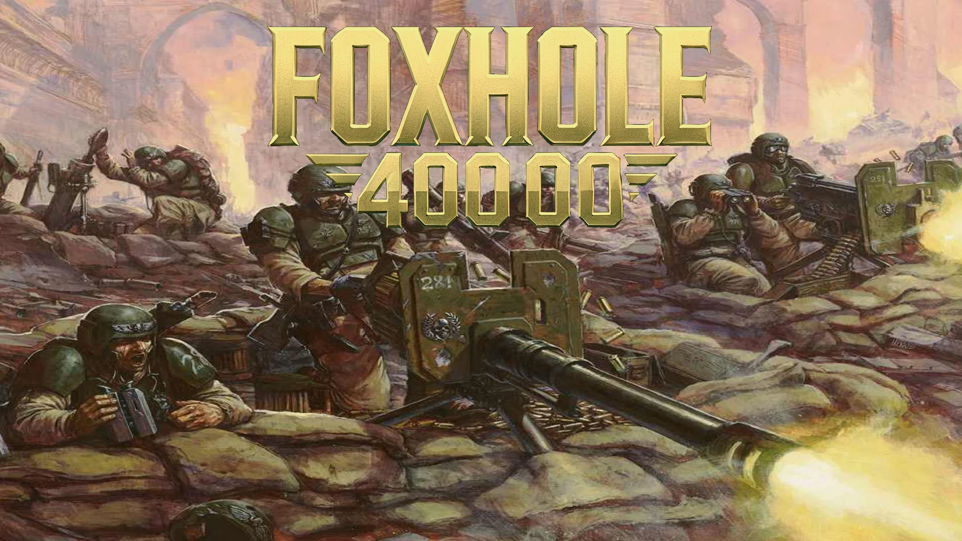 散兵坑 40K 帝国封面