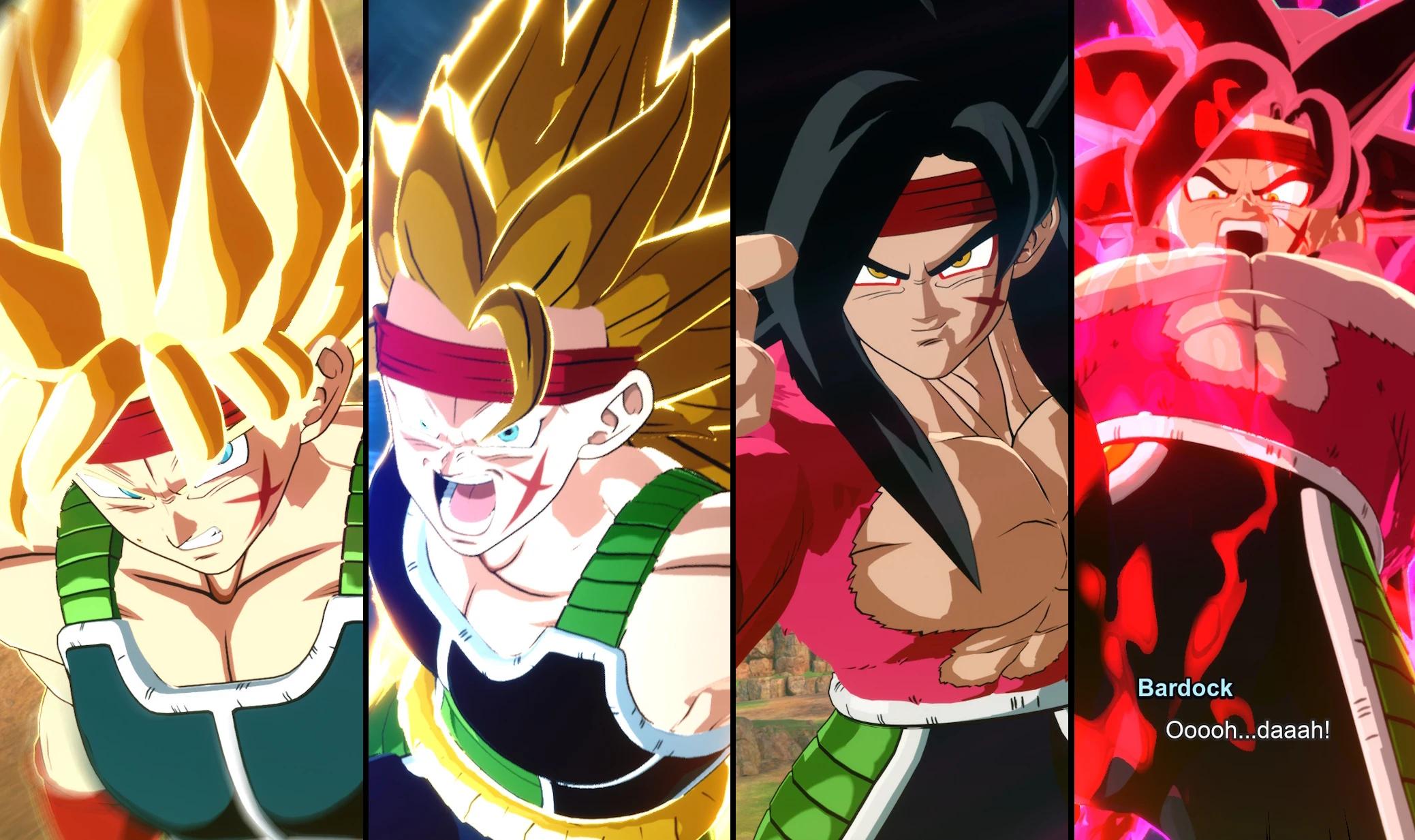 Bardock Ssj Ssj2 Ssj3 Ssj4 和极限断路器封面