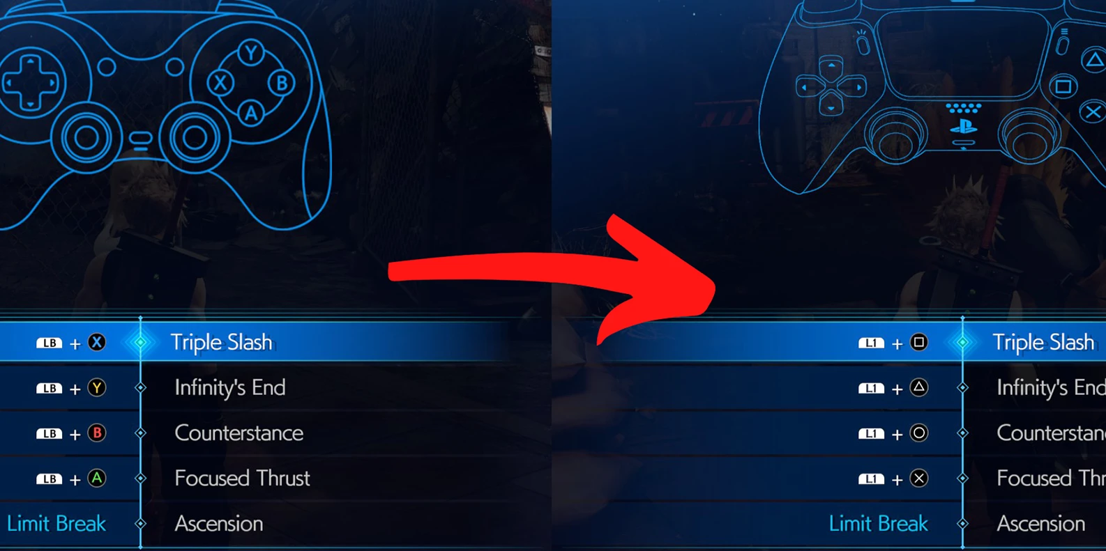 强制 PS5 按钮图标封面