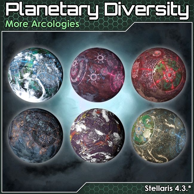 行星多样性 - 更多理想城（Planetary Diversity - More Arcologies）封面