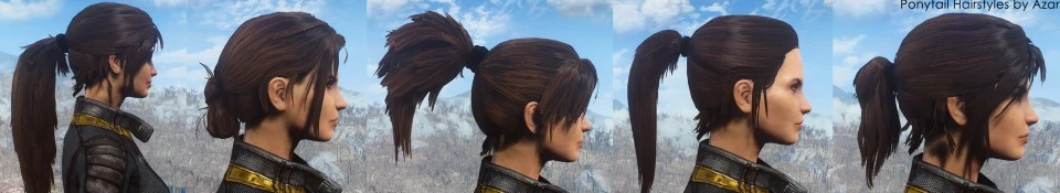 Ponytail Hairstyles by Azar v3.0(Azar 马尾发型)封面
