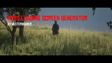 RDR2 Loading Screen Generator封面
