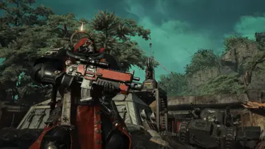 Titus as Chaplain - Squad Wears Helmets封面