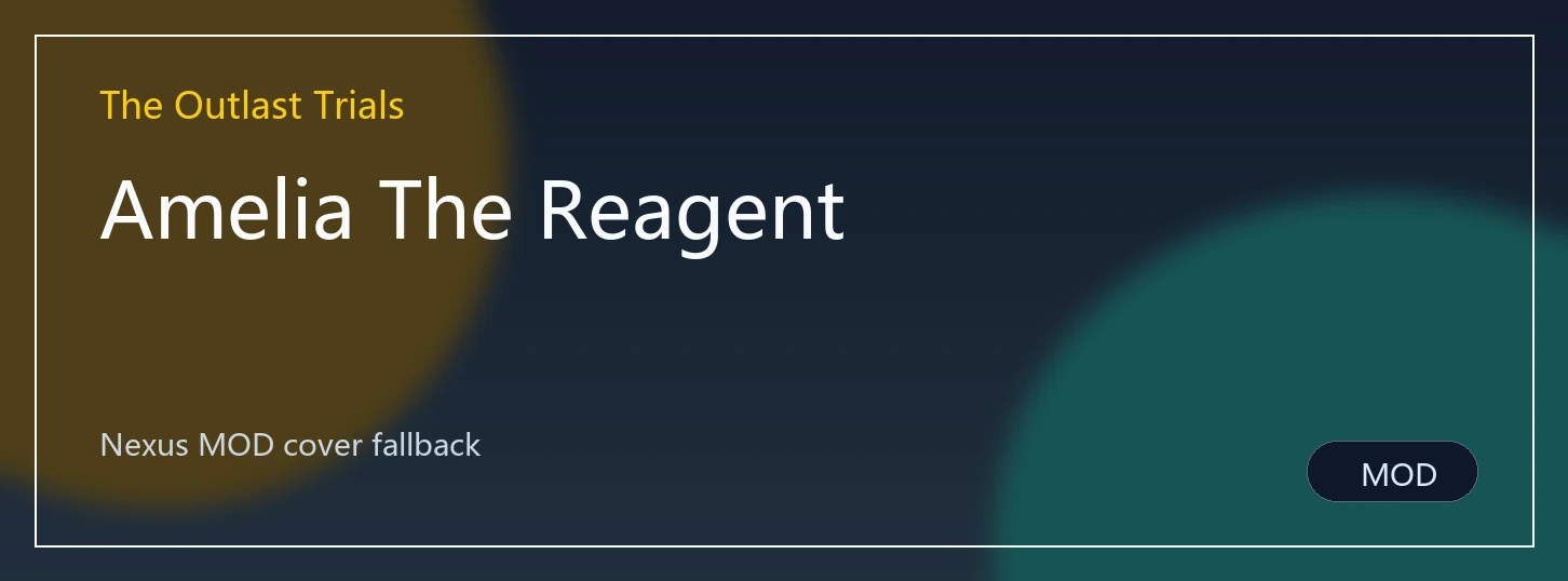 Amelia The Reagent封面