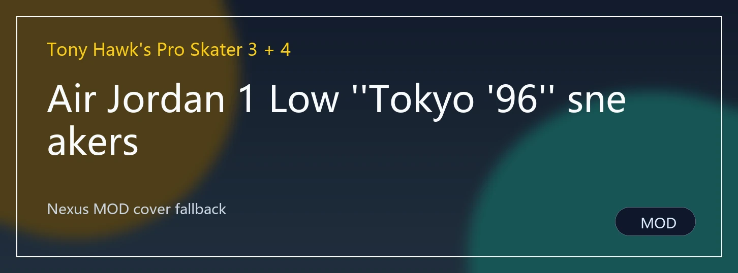 Air Jordan 1 Low ''Tokyo '96'' sneakers封面
