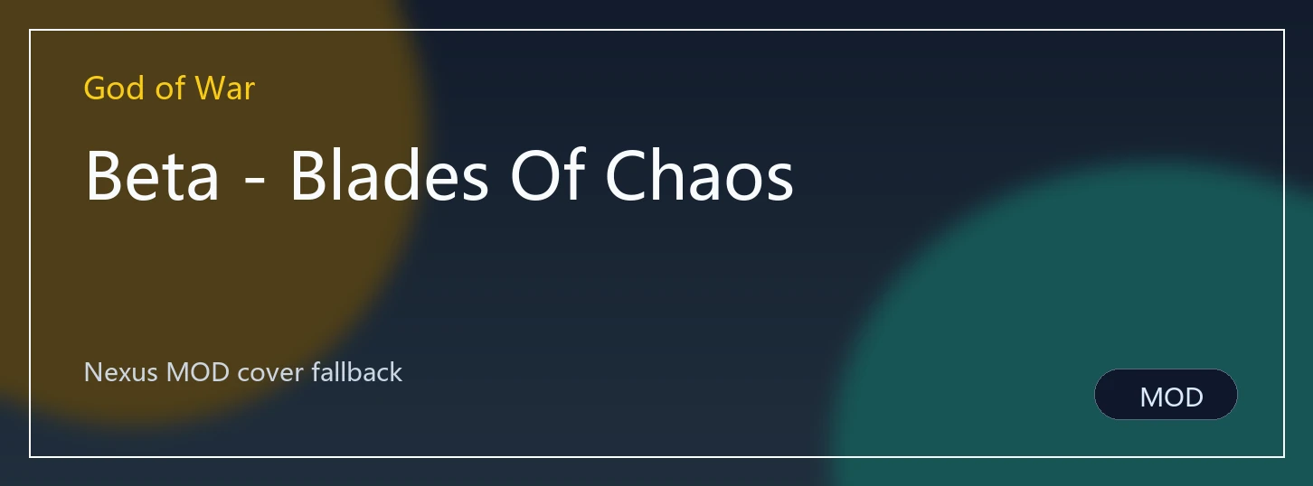 Beta - Blades Of Chaos