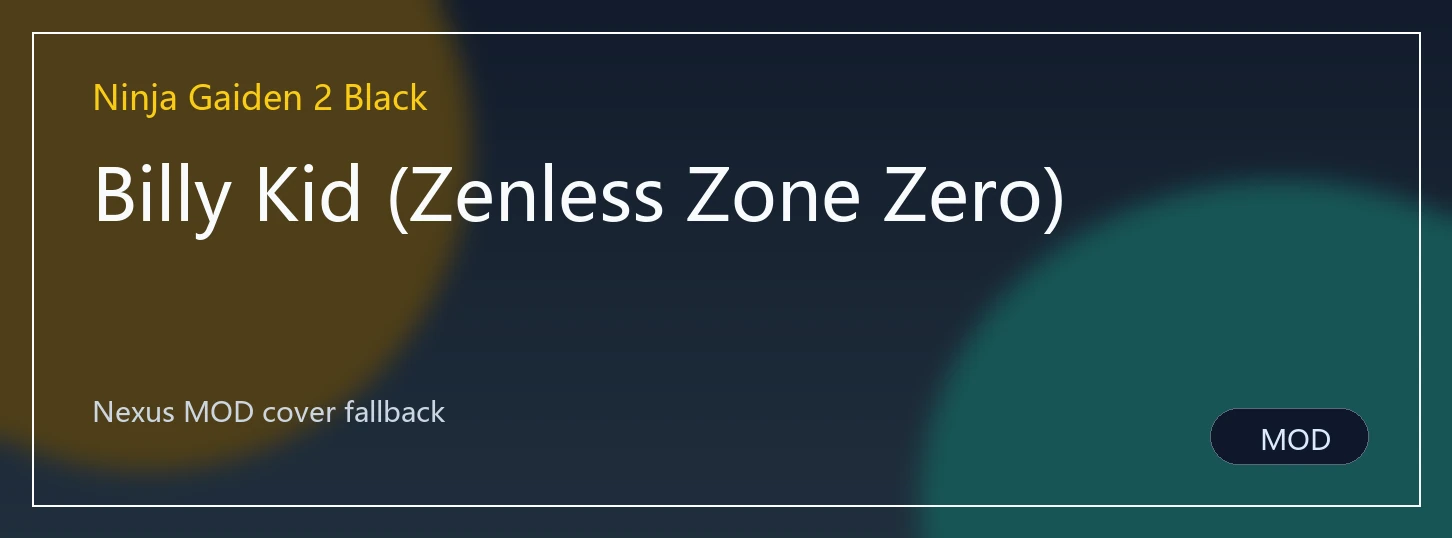 Billy Kid (Zenless Zone Zero)封面