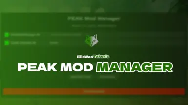PEAK Mod Manager封面