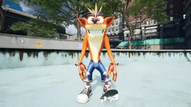 Crash Bandicoot (Crash Twinsanity)封面