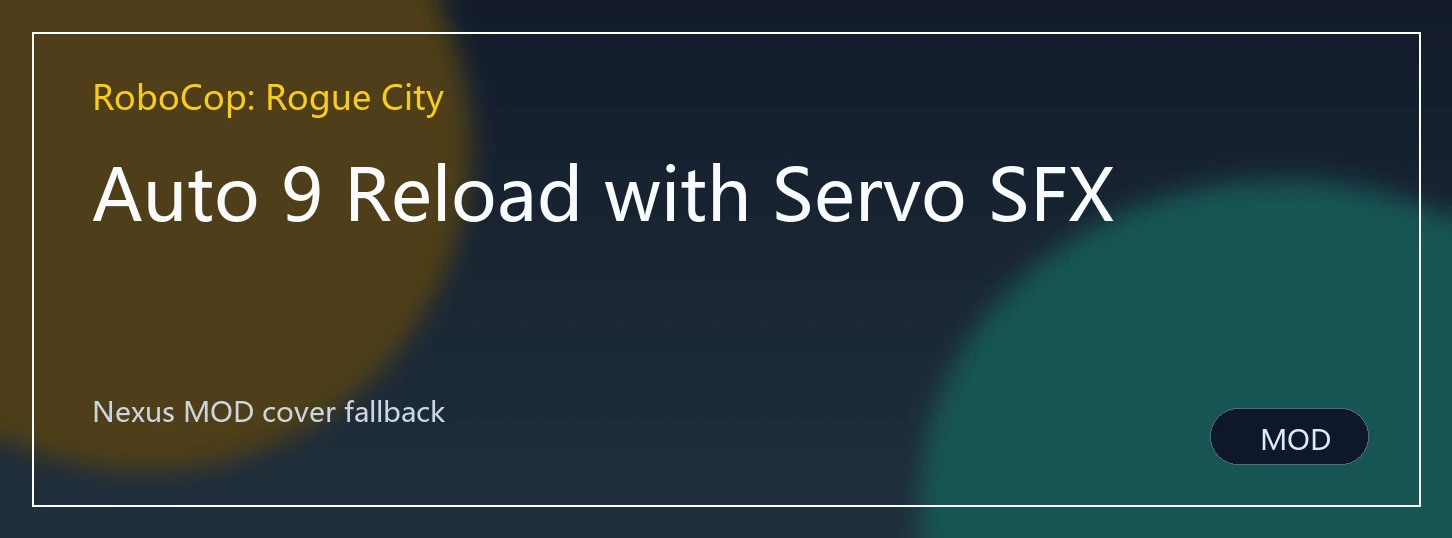 Auto 9 Reload with Servo SFX封面
