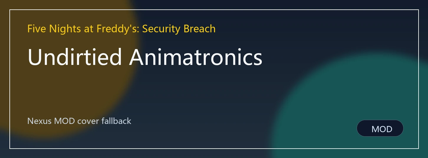 Undirtied Animatronics封面
