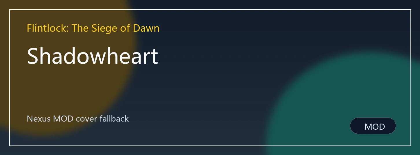 Shadowheart封面