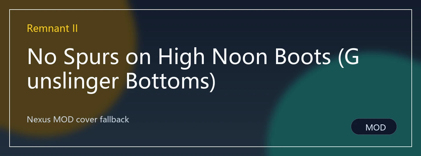 No Spurs on High Noon Boots (Gunslinger Bottoms)封面