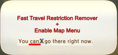 Fast Travel De-restricted (DEPRECIATED)封面