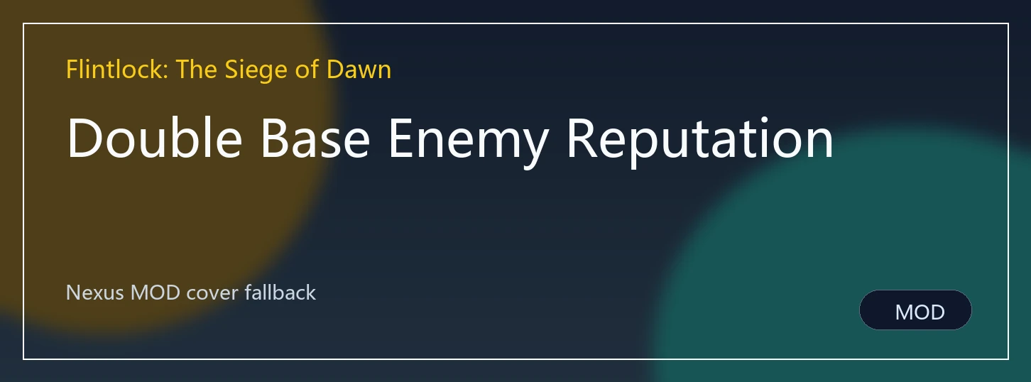 Double Base Enemy Reputation封面