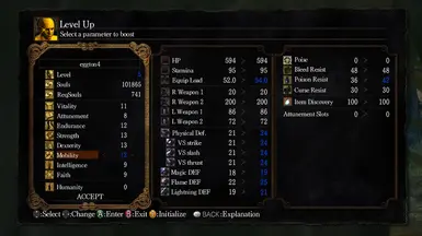 Mobility Mod - Resistance Stat Increases Equip Load Limit封面
