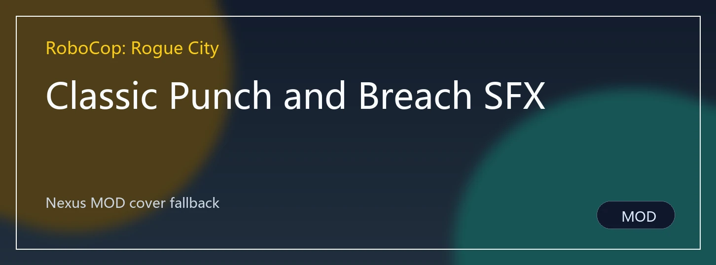 Classic Punch and Breach SFX封面
