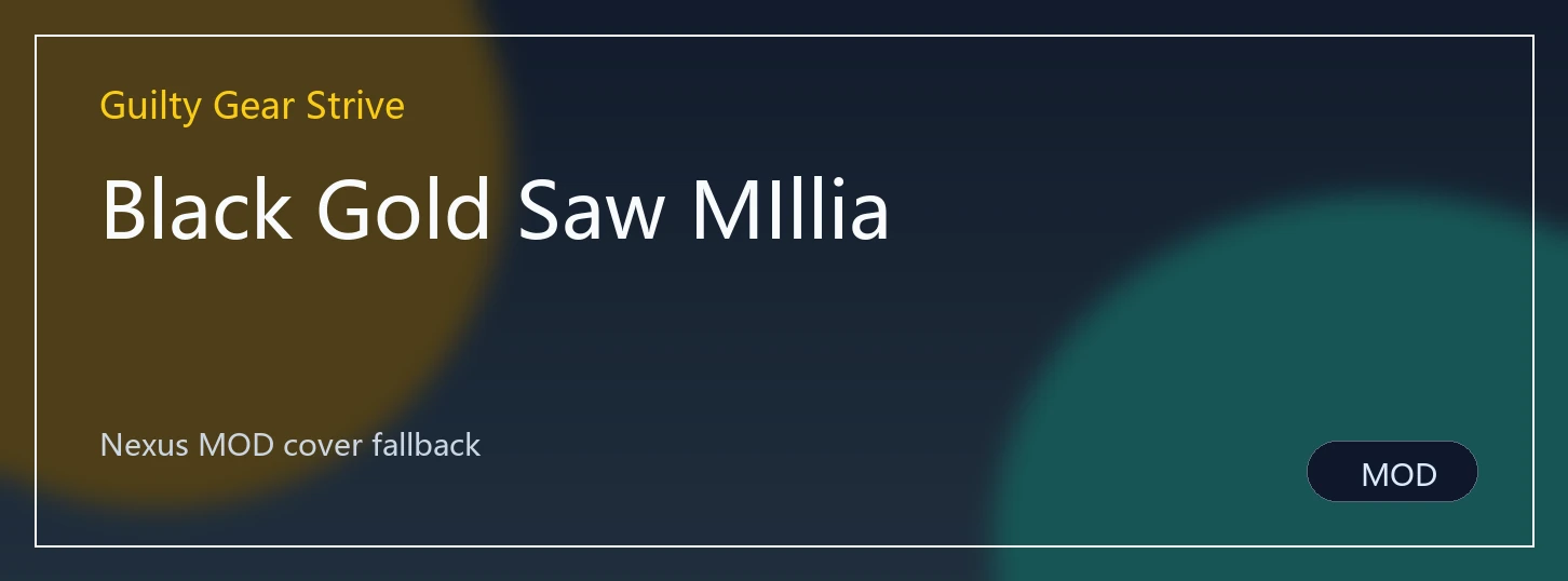 Black Gold Saw MIllia封面