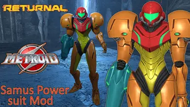 Metroid Samus Power Suit Mod