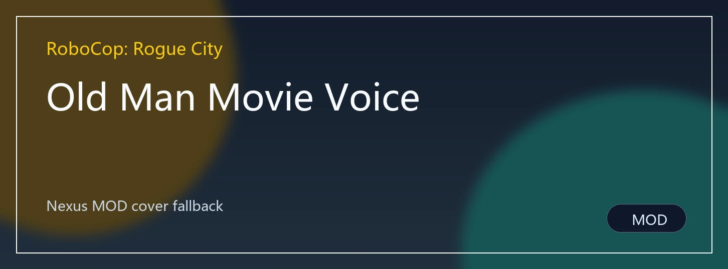 Old Man Movie Voice封面