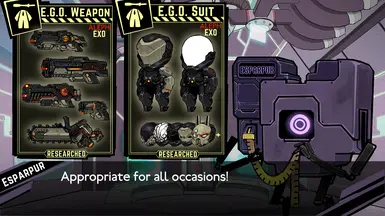 E.X.O. suit EGO set封面