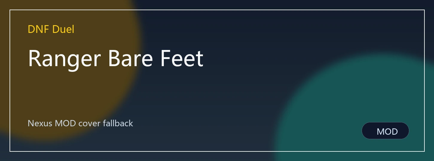 Ranger Bare Feet