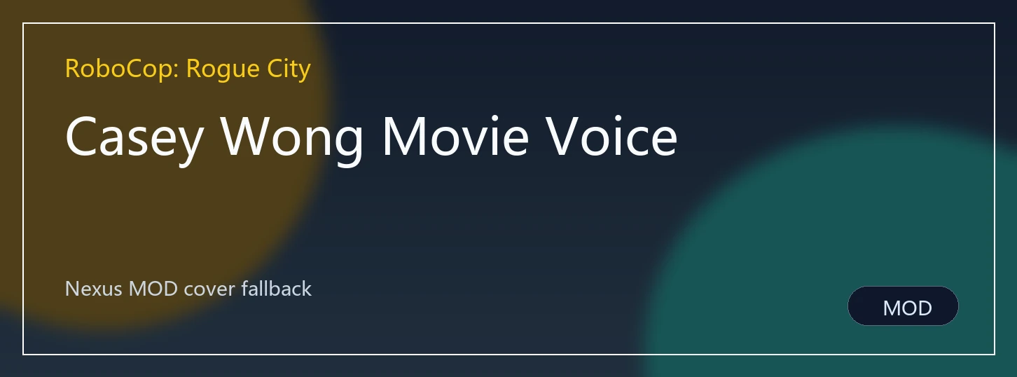 Casey Wong Movie Voice封面