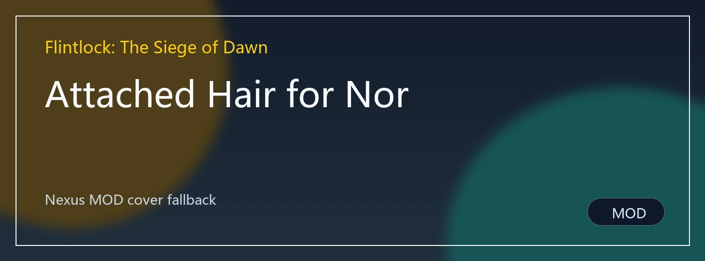 Attached Hair for Nor封面