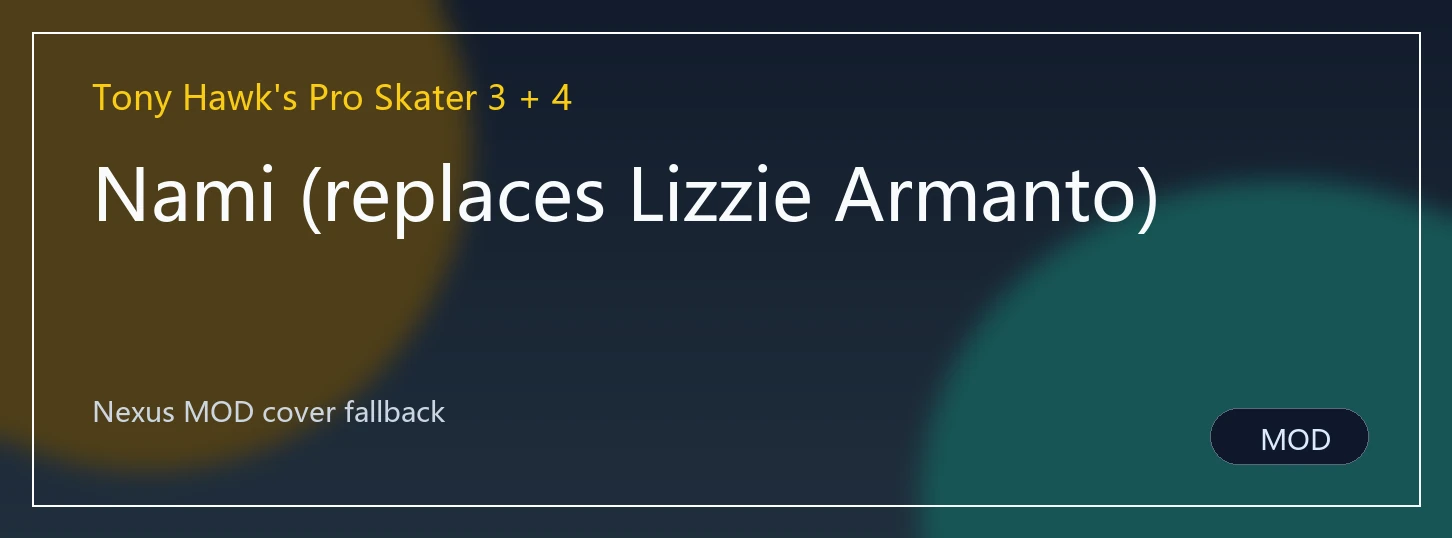 Nami (replaces Lizzie Armanto)封面