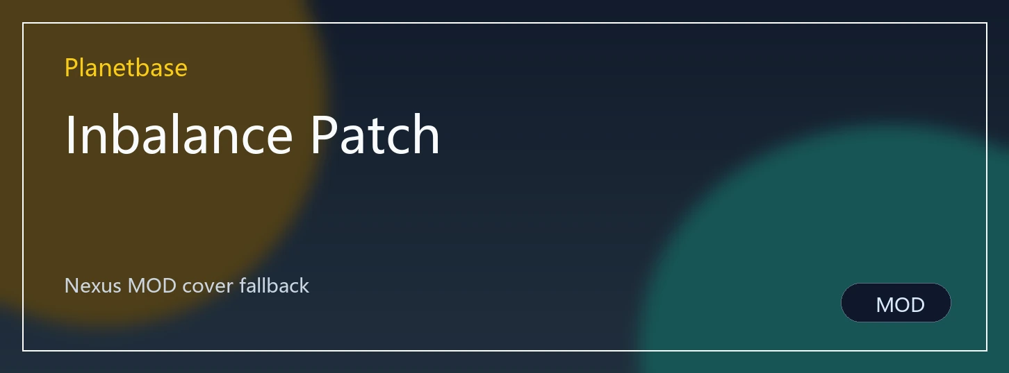 Inbalance Patch封面