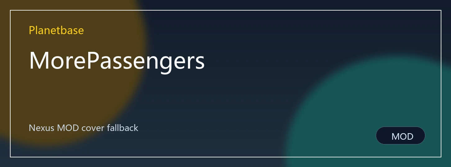 MorePassengers封面