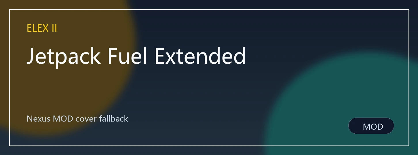 Jetpack Fuel Extended封面