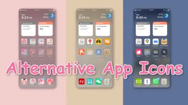 Alternative App Icons for the Phone封面
