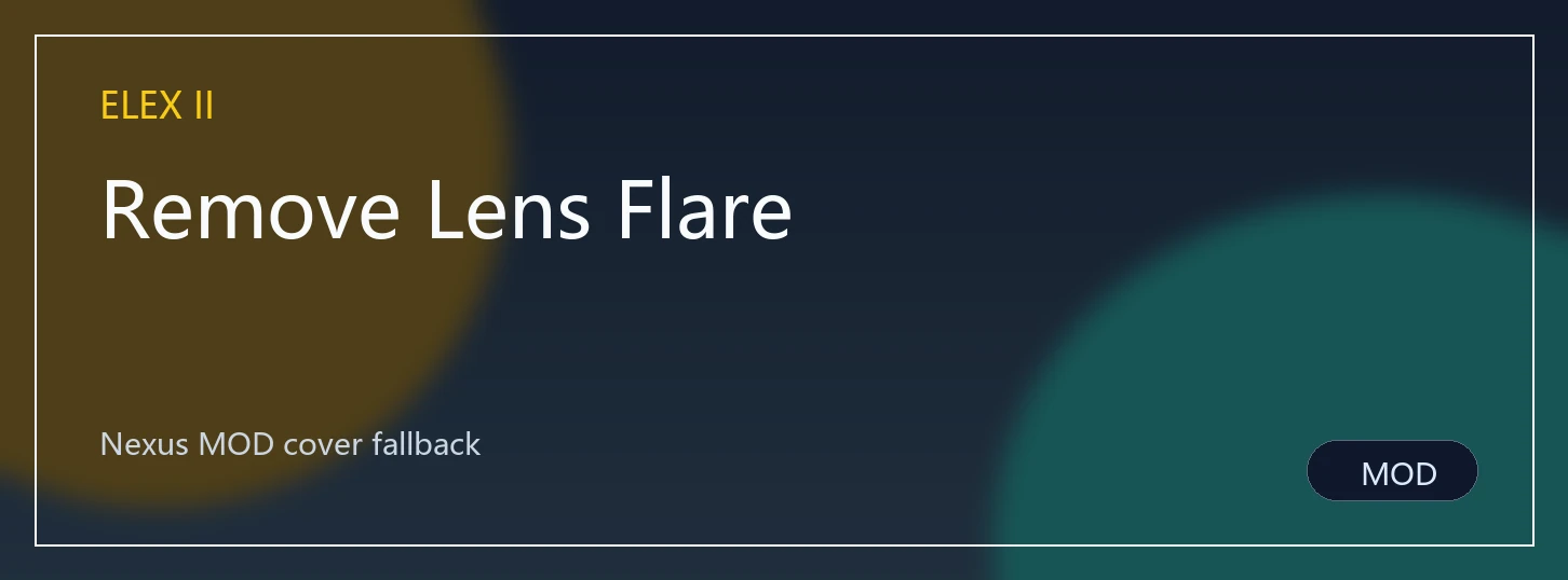 Remove Lens Flare封面