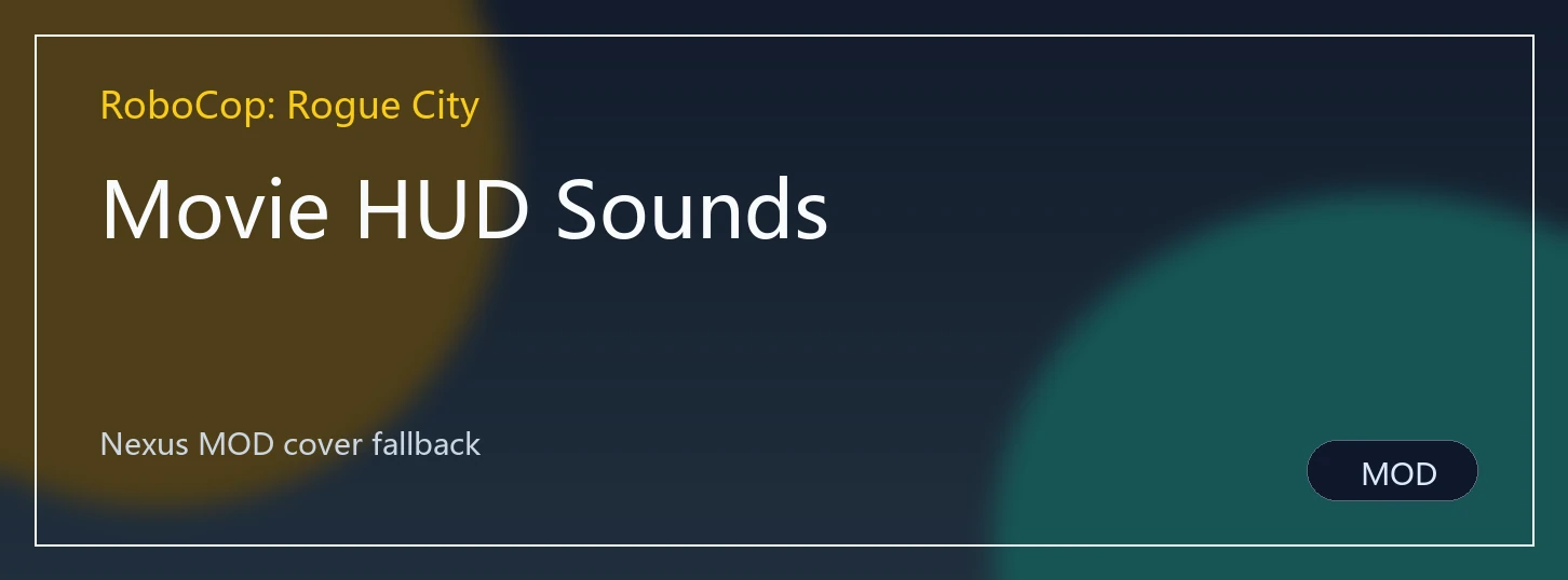 Movie HUD Sounds封面