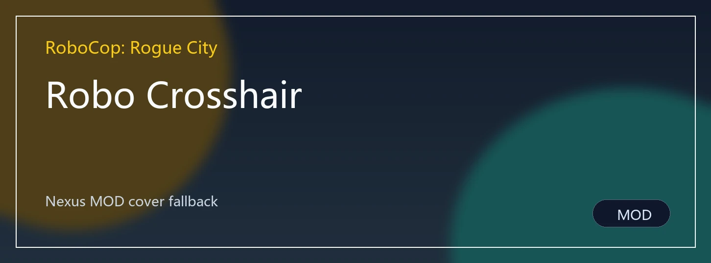 Robo Crosshair封面
