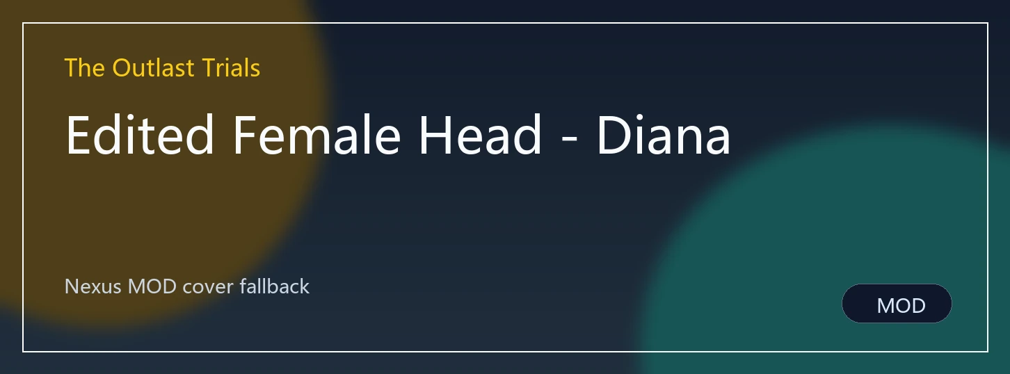Edited Female Head - Diana封面